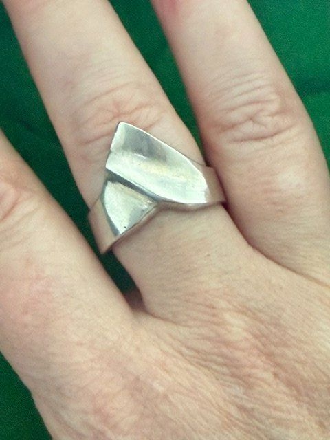 Anelli: Vintage 925 Silver Ring - Size 61/61 – Usato da Osco venduto da Gatto_Nero 3