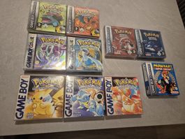 Pokemon Gameboy Sammlung in schönem Zustand ab 1 .- Auktion.