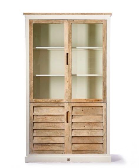 Riviera Maison Armadi: RIVIERA MAISON** Pacifica Glass Cabinet – Nuovo e nell'imballaggio originale da Ruswil venduto da Miami-2026