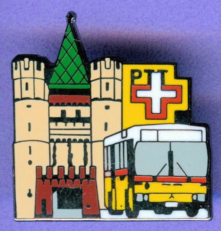 Plaquettes & Badges: PTT  Postauto  Spalentor Basel – D'occasion à Winterthur par Sammleroase