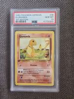 🔥 Glumanda #46/102 1st Edition Deutsch – Base Set 1999 – PS