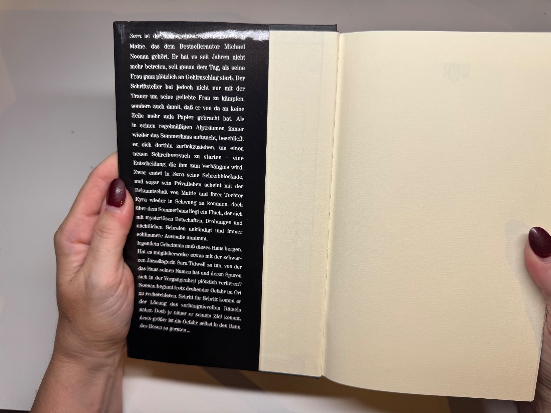 Bücher: ROMAN: Stephen King, Sara – Gebraucht aus Grosswangen von Deutsche_Romane 2