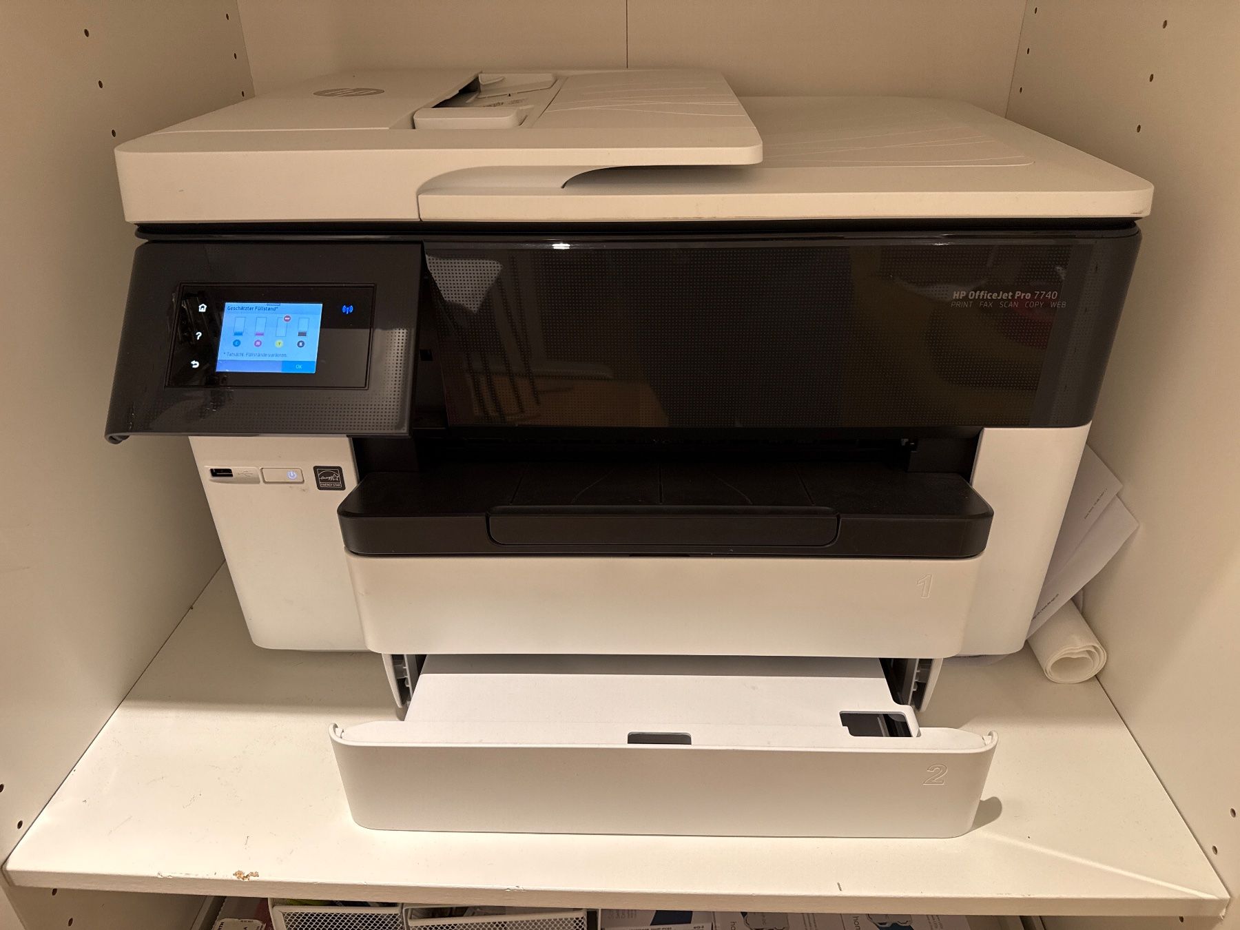 Hewlett Packard Imprimantes: HP Officejet Pro 7740 Drucker Scanner – D'occasion à Suhr par lili_ag 1