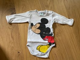Süsser Mickey Mouse Body Gr. 50/56, Disney Baby