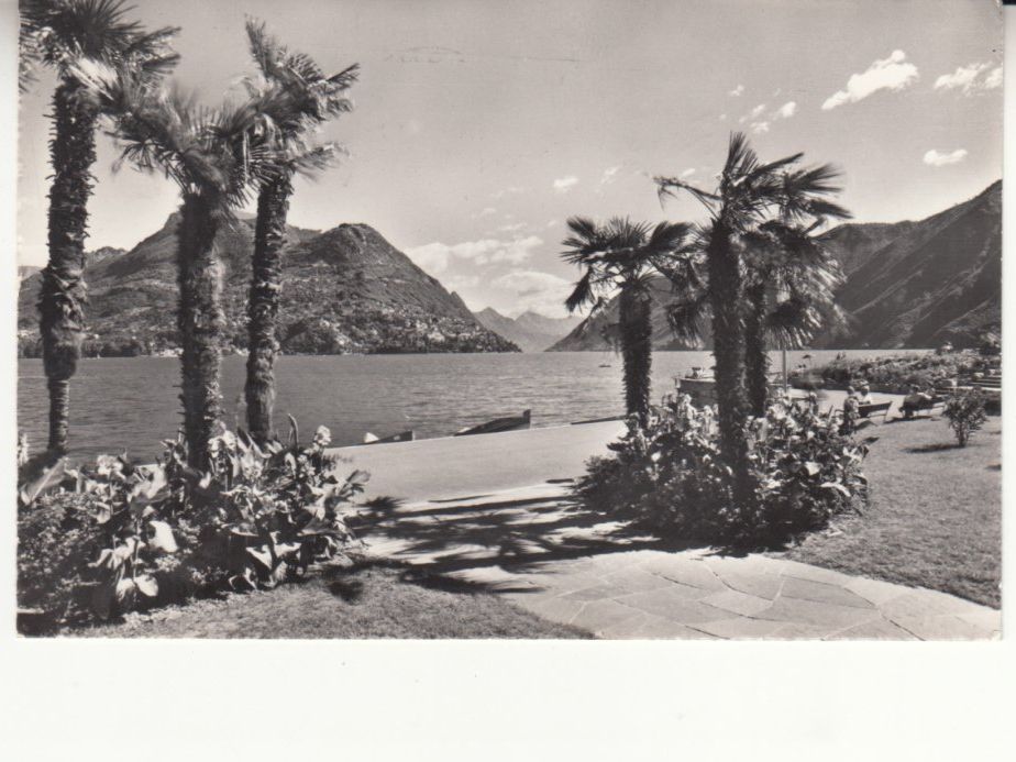 Cartoline postali: Lugano Paradiso 1963 – Usato da Bürglen TG venduto da StampGraf