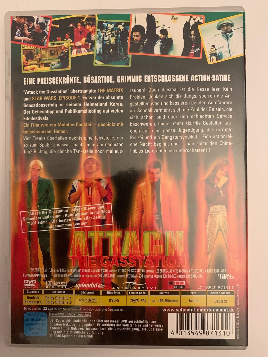 Tutti i DVDs: Attack The Gasstation – Usato da Aarau venduto da usmichi 1