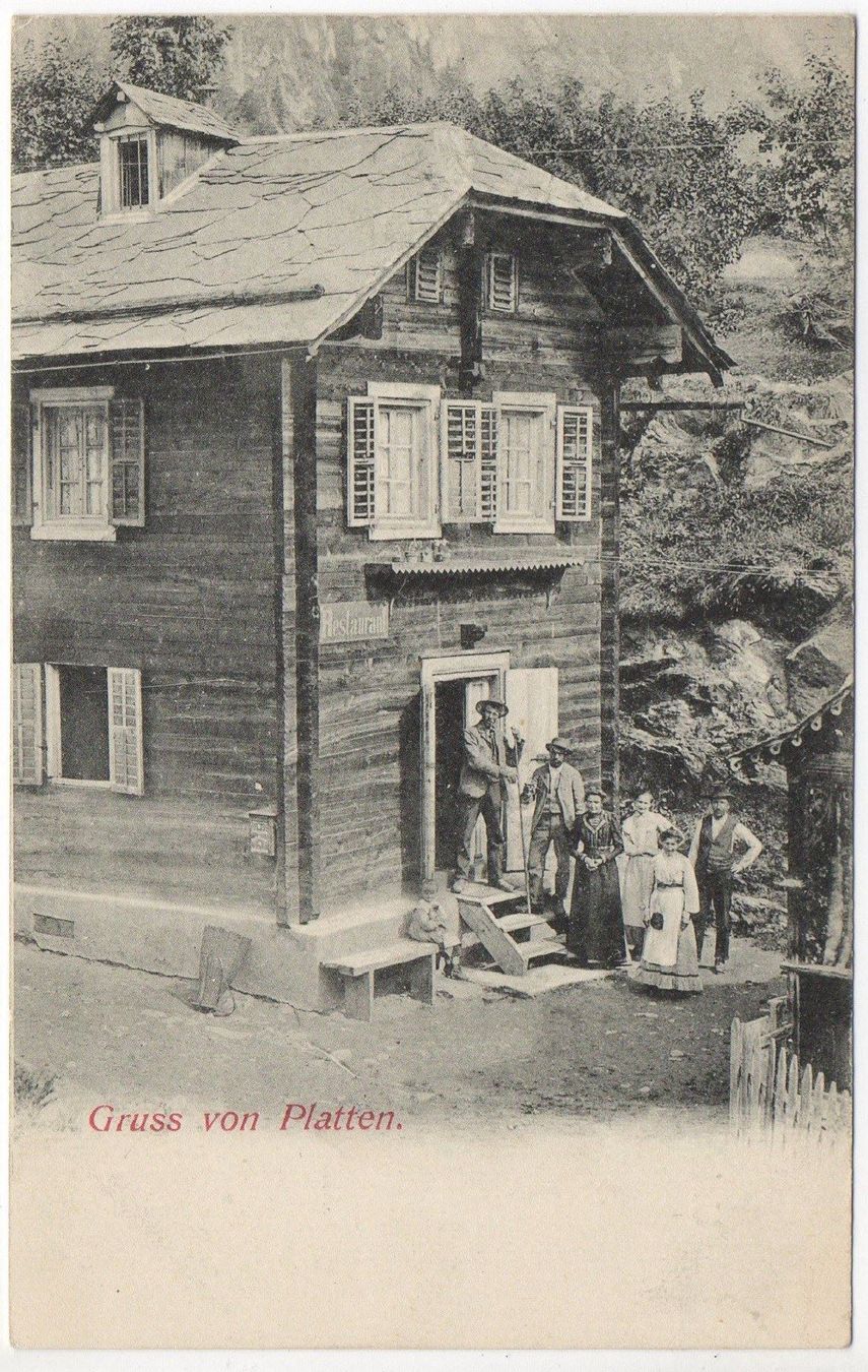Cartoline postali: NATERS Gruss von Platten - Restaurant animée – Nuovo (secondo la descrizione) da Jona venduto da philajona