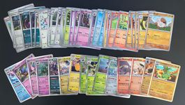 Pokémon Mini Tin mit über 50 Stk. Holos und Reverse Holos