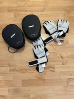 OUTSHOCK Boxpratzen + 2 Paar Boxhandschuhe S & L