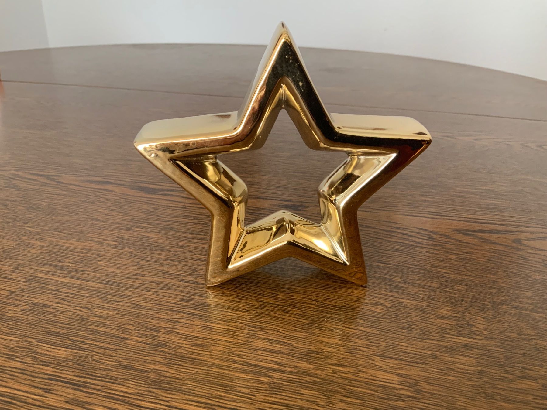 Tutte le decorazioni: Stern goldfarbig klein – Nuovo (secondo la descrizione) da Zürich venduto da famsoldera