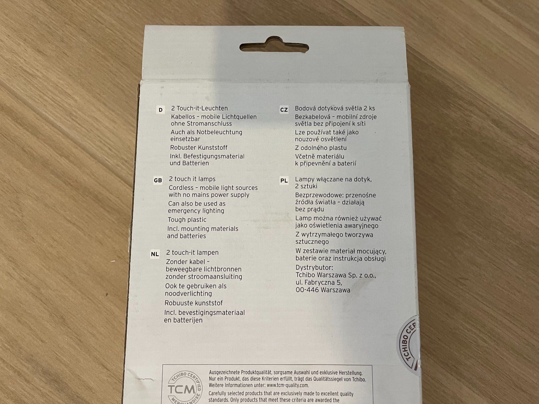Lampade: Touch-it-Leuchten (2 Stück) – Nuovo e nell'imballaggio originale da Frauenfeld venduto da Hv 3