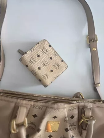 MCM Tasche inkl Portemonnaie SEHR guter Zustand