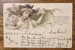 Gruss Liebesheim 1899, v.Malters n.Luzern, Hot. Gesegnetmatt