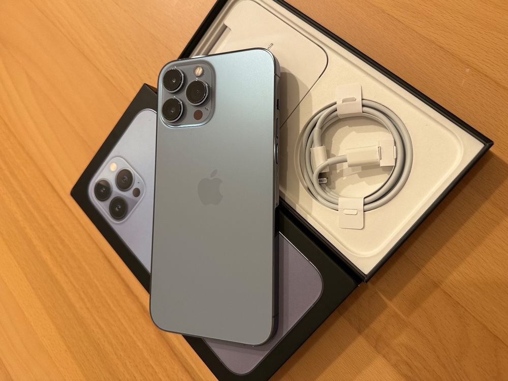 Iphone 13 Pro Max 256GB Blue AppleCare+ Kaufen auf Ricardo