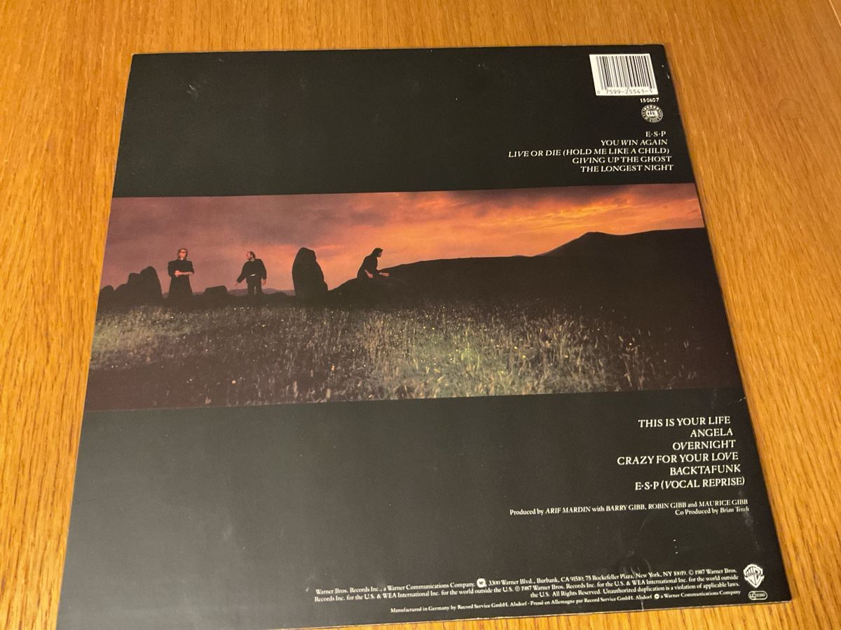 Dischi in vinile: Bee Gees E-S-P LP Vinyl 1987 Warner Bros.  – Usato da Steinach venduto da Quarkie 1