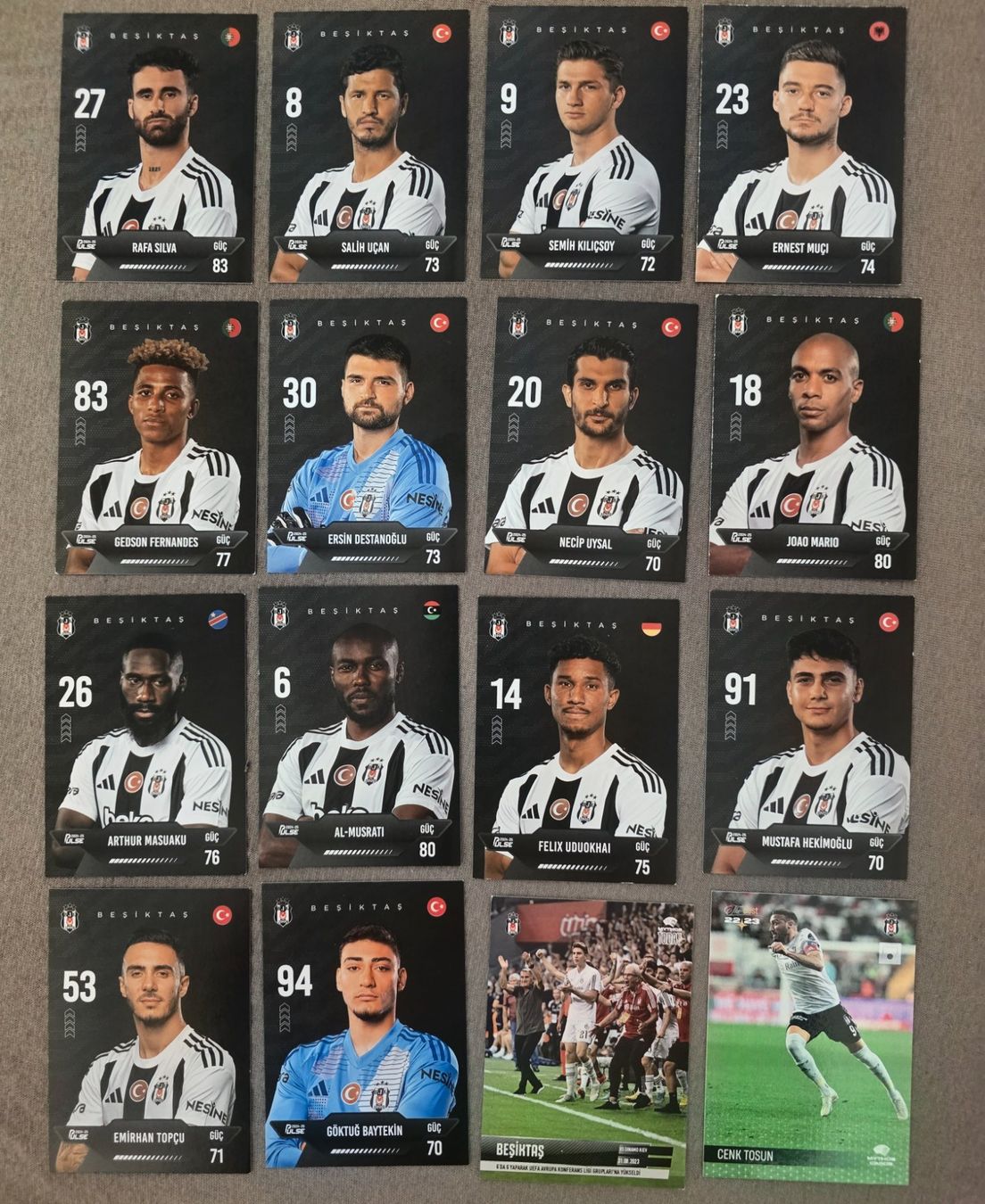 Sammelbilder & Trading cards: Besiktas Türkei Sammelkarten – Neu (gemäss Beschreibung) aus Dietikon von Saka0
