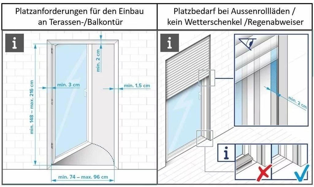 Altro per la casa: Fliegengitter tesa Falt Insektenschutz – Nuovo (secondo la descrizione) da Embrach venduto da GhibliStudios 6
