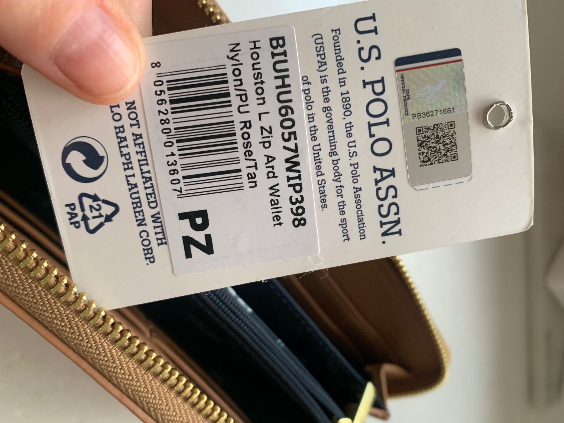 Ralph Lauren Portemonnaie: U.S. Polo Assn. Hampton Zip Wallet – Neu und originalverpackt aus Seuzach von rennej 5