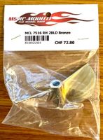 RC Boat Propeller – 76 mm – Right-Hand Rotation – Bronze