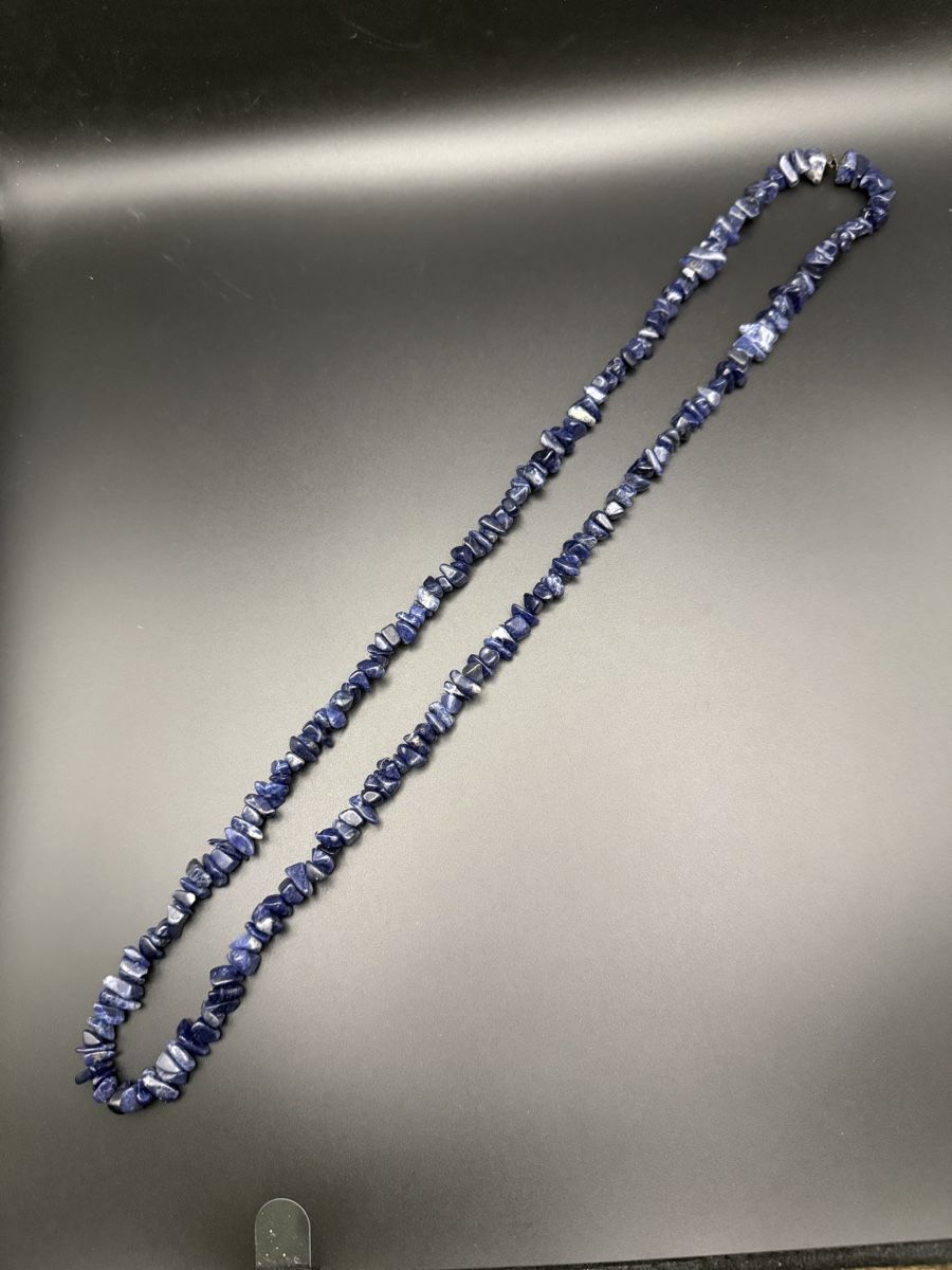 Catenine: Lange Sodalith-Kette – Usato da Lamone venduto da LaCantinaMagica 1