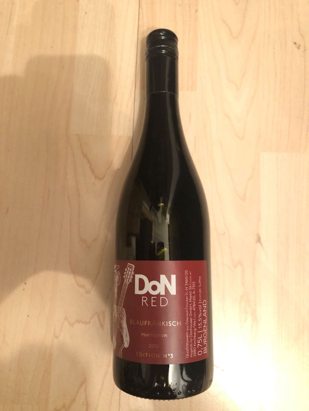Vino: DON RED. Blaufrankisch. Horitschon. 2016 – Nuovo e nell'imballaggio originale da Wald ZH venduto da mlnt 3