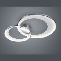 LED Deckenleuchte, Dimmer, 2 Ringe