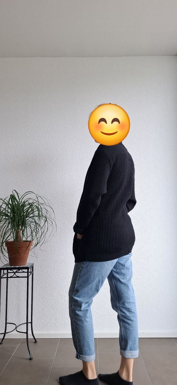 Vestes: Damen Strickjacke schwarz Grösse  – D'occasion à Mellingen par lathei 2