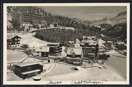 Arosa, Grand Hotel Tschuggen mit Ortsans