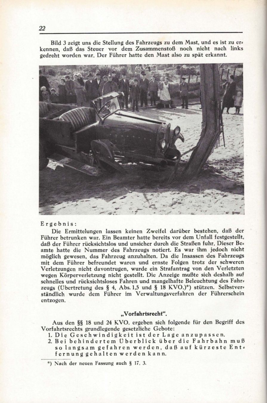 Libri: Kleinschmidt / Schickerling DER VERKEHRS-UNFALL – Usato da Füllinsdorf venduto da Bubnik 2