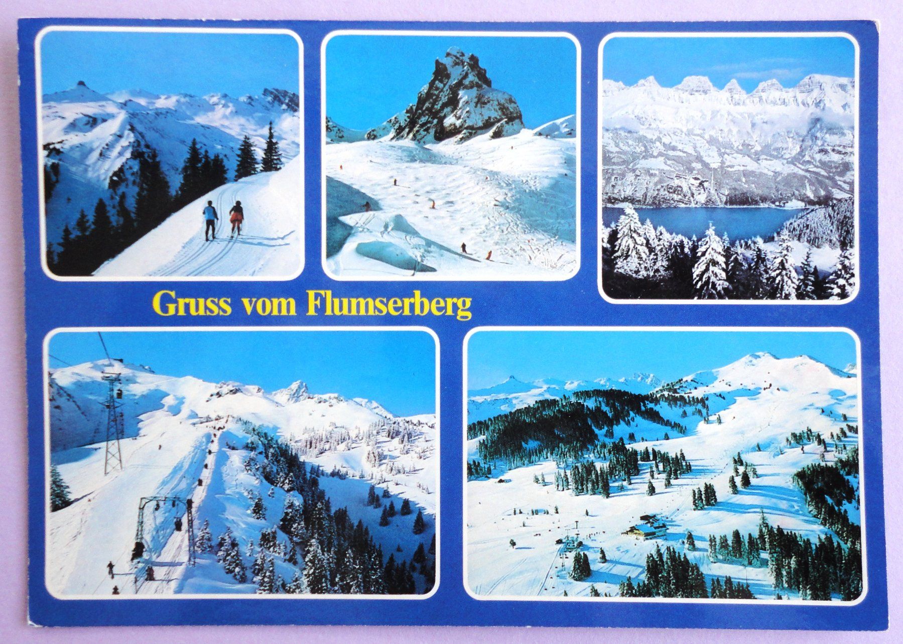 Ansichtskarten: Gruss vom Flumserberg – Gebraucht aus Fétigny von Billy2miny