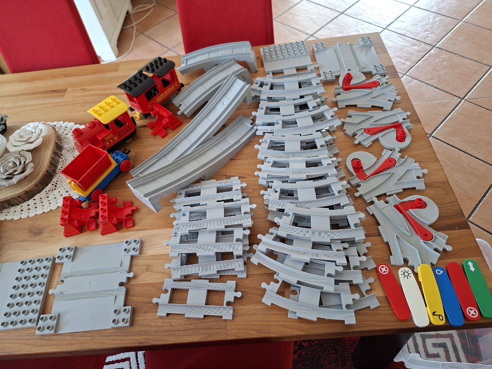 Lego Giocattoli: Lego Duplo Eisenbahn neu – Nuovo (secondo la descrizione) da Meinisberg venduto da MartinaM1972