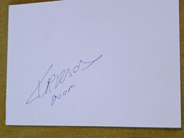 Letitia Vriesde - WM Silber - Leichtathlet -handsigniert