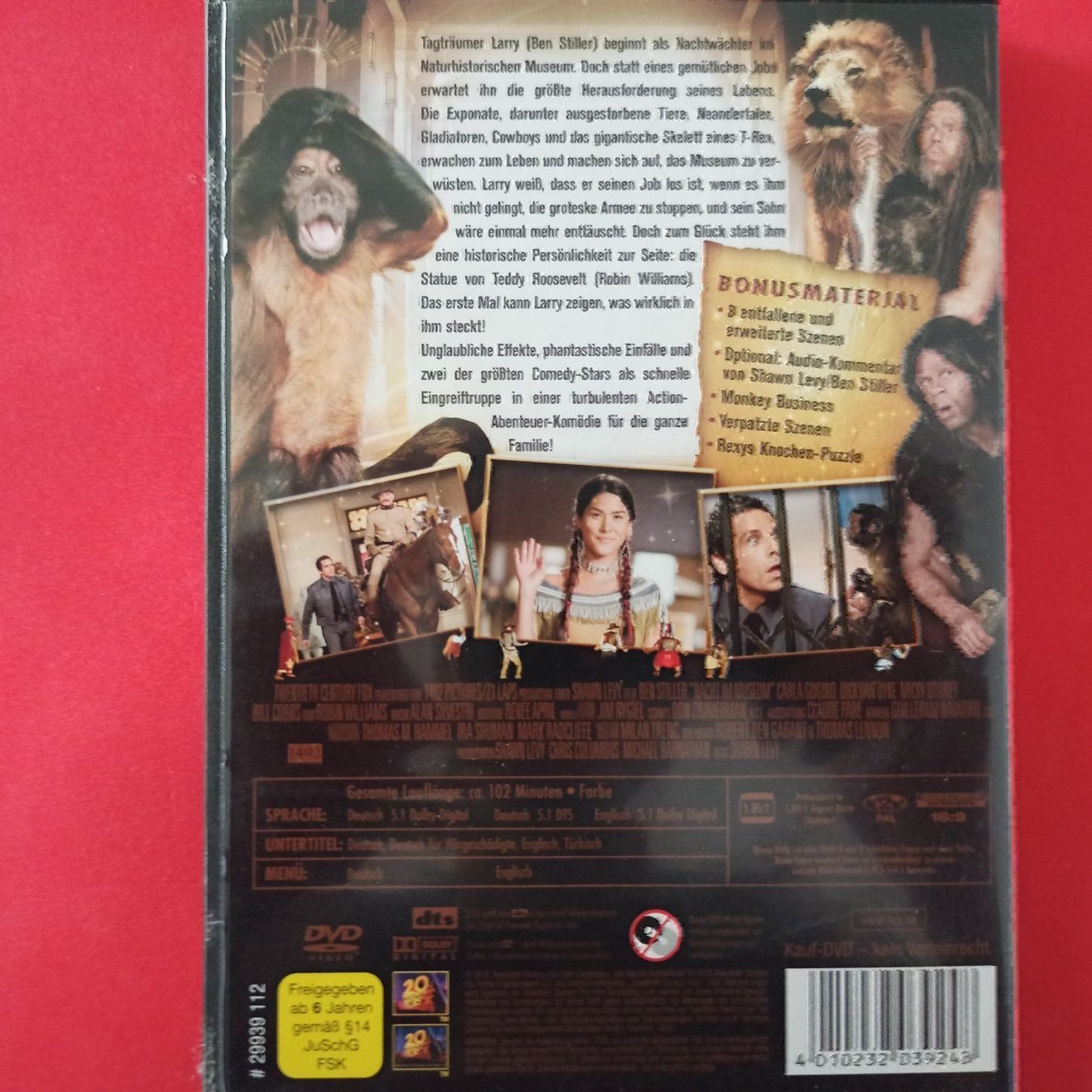 Tutti i DVDs: Nachts im Museum – Usato da Dübendorf venduto da kb86_MOVIE 1