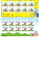 2 x Kleinbogen/Petites feuilles Uli Stein 2005 **