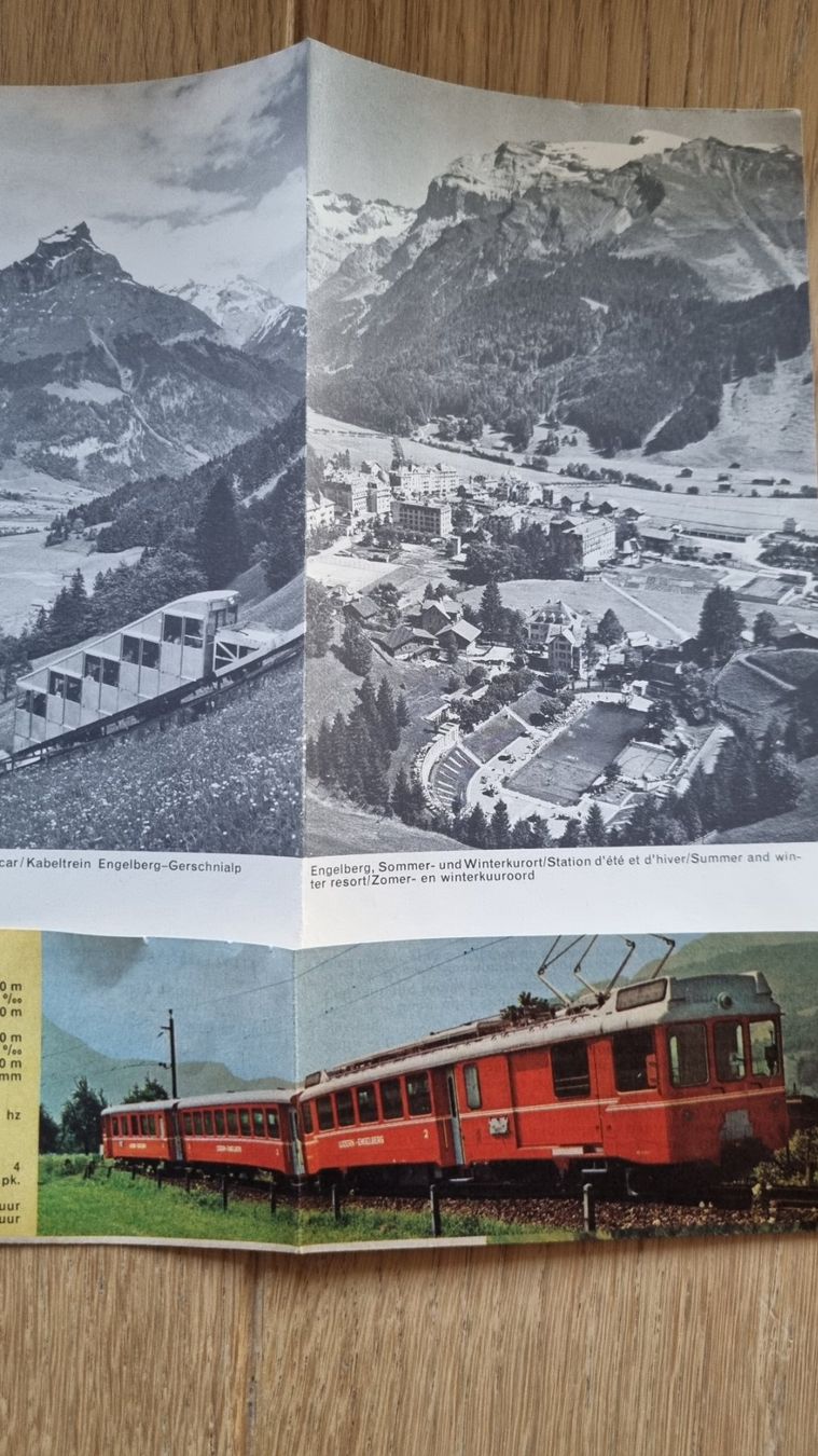 Dokumente: Engelberg/Titlis: Vintage Prospekt, 1970 – Gebraucht aus Bözberg von heinz-d 2