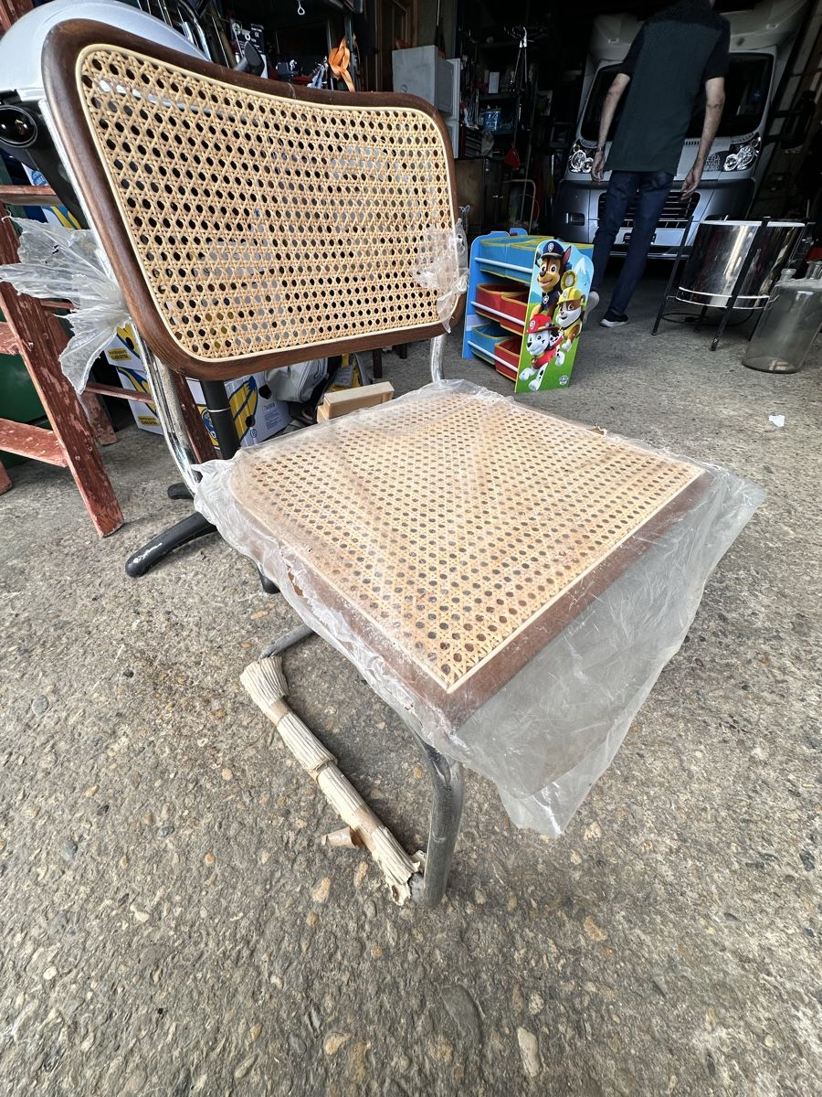 Sedie: Chaise vintage en rotin, – Usato da Yvonand venduto da spiffy1429