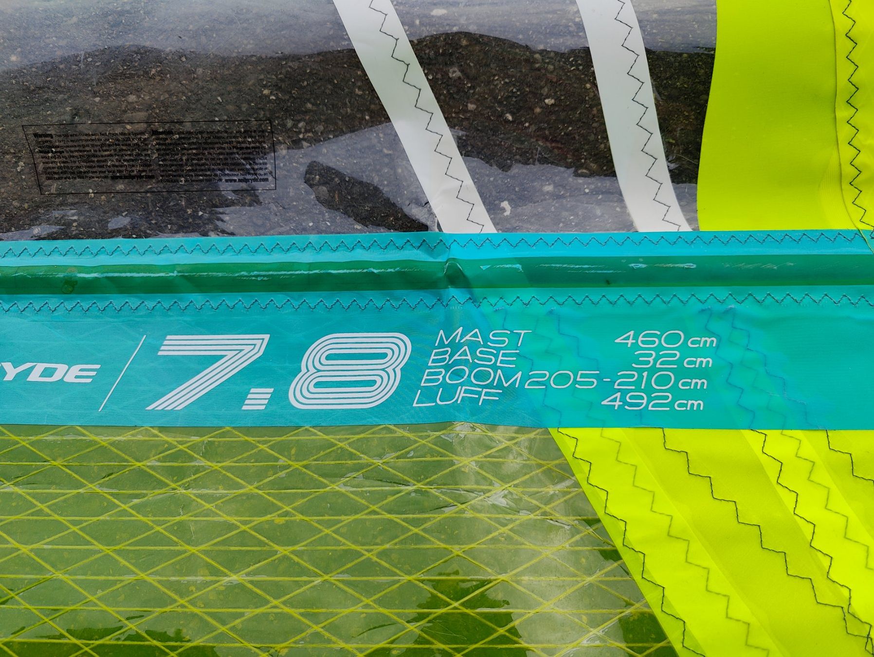 Surf: NeilPryde RS:Racing LT1 - 7.8 m² l (2 Camber) – Usato da Mühledorf BE venduto da DaveDanonte 1