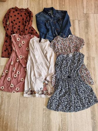 Mädchen-Keiderpaket Frühling /Sommer /Herbst gr. 134