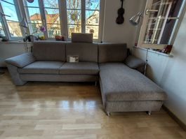 Ecksofa W.Schillig grau sehr guter Zustand