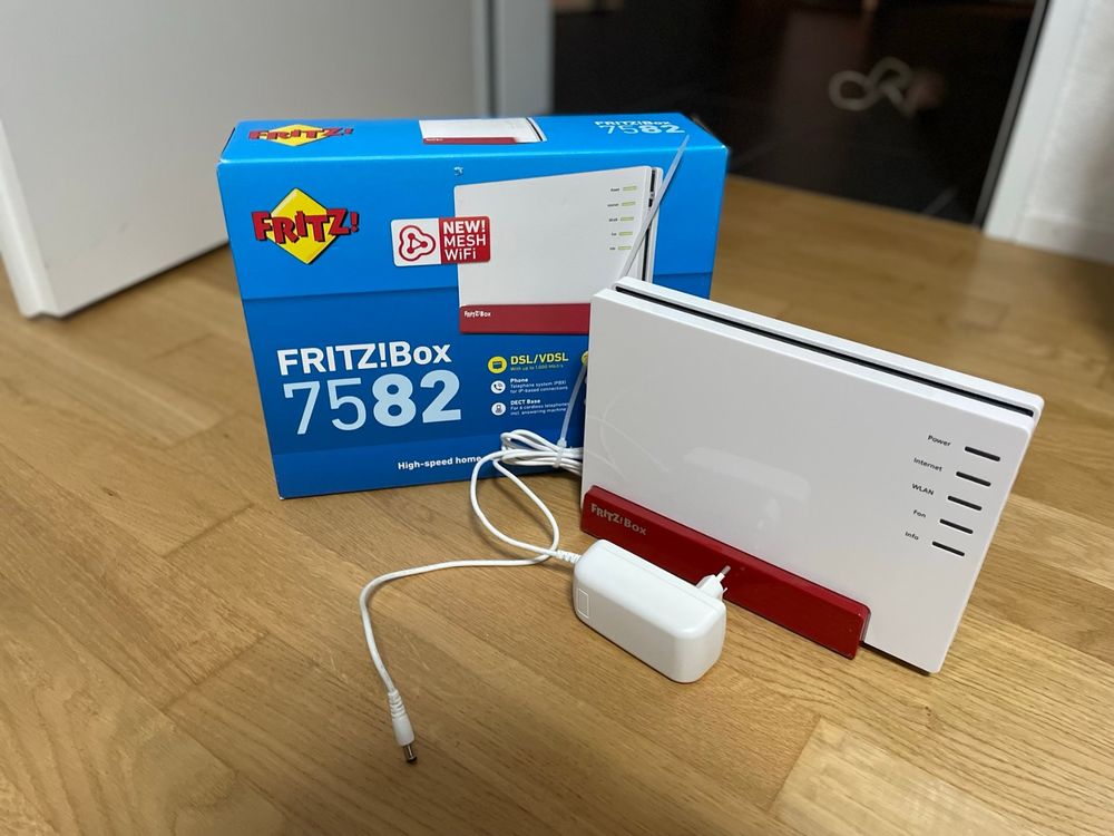 Fritz!Box 7582 (DSL/VDSL) (Gebraucht) in für CHF 50 – nur Abholung auf ...