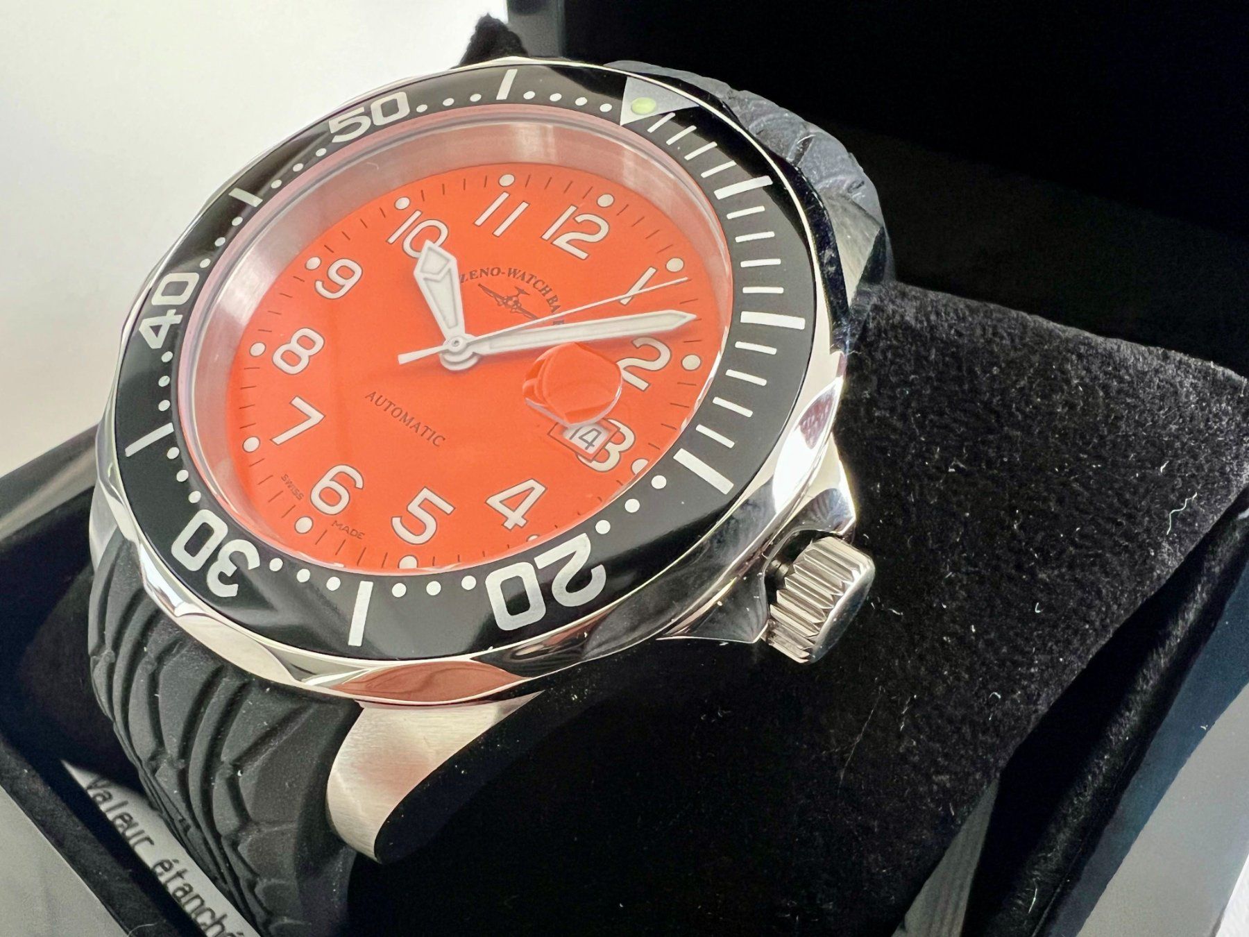 Zeno Orologi: ZENO Diver Automatic - X-Large 47mm - ETA 2824-2 - SRP 848.- – Nuovo e nell'imballaggio originale da Le Mont-sur-Lausanne venduto da LycaGallery 1