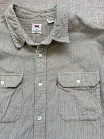 LEVI'S JACKSON WORKER Hemdjacke XL Cordhemd Hemd Levis Jacke