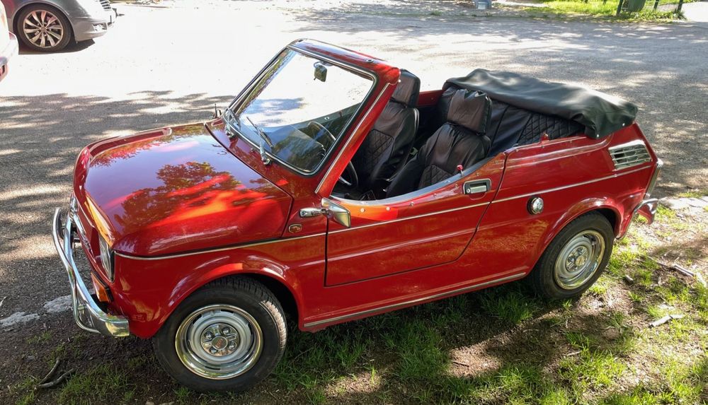 Oldtimer Fiat 126 Cabriolet Roadster