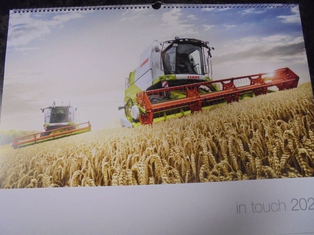 Claas Kalender Traktor Prospekt  Kaufen auf Ricardo