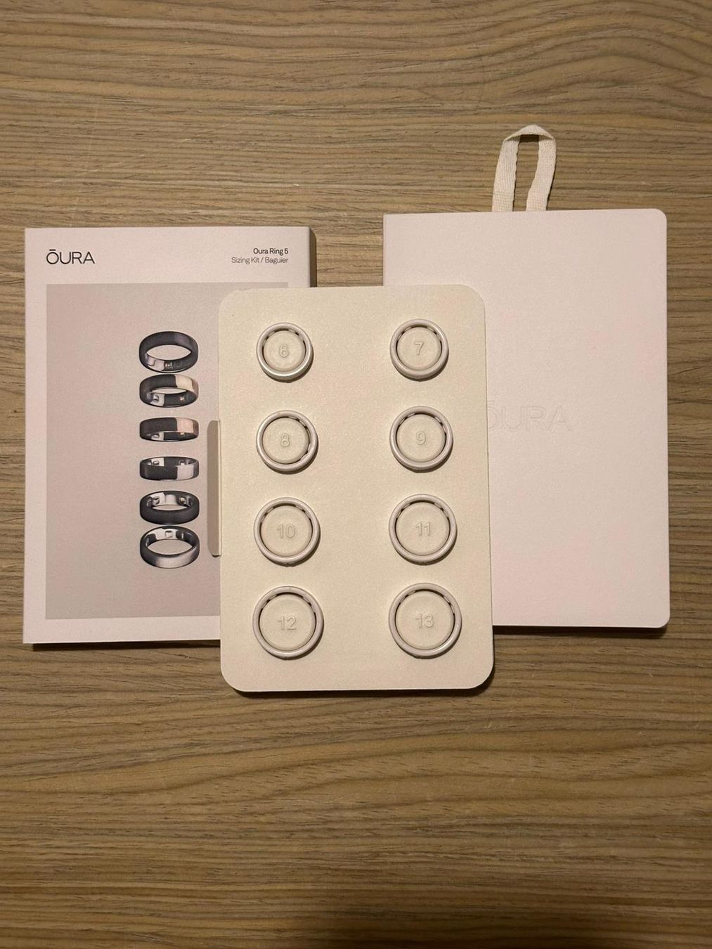 Oura Anelli: Oura Ring 5 Sizing Kit – Nuovo (secondo la descrizione) da Zürich venduto da FluxieWander