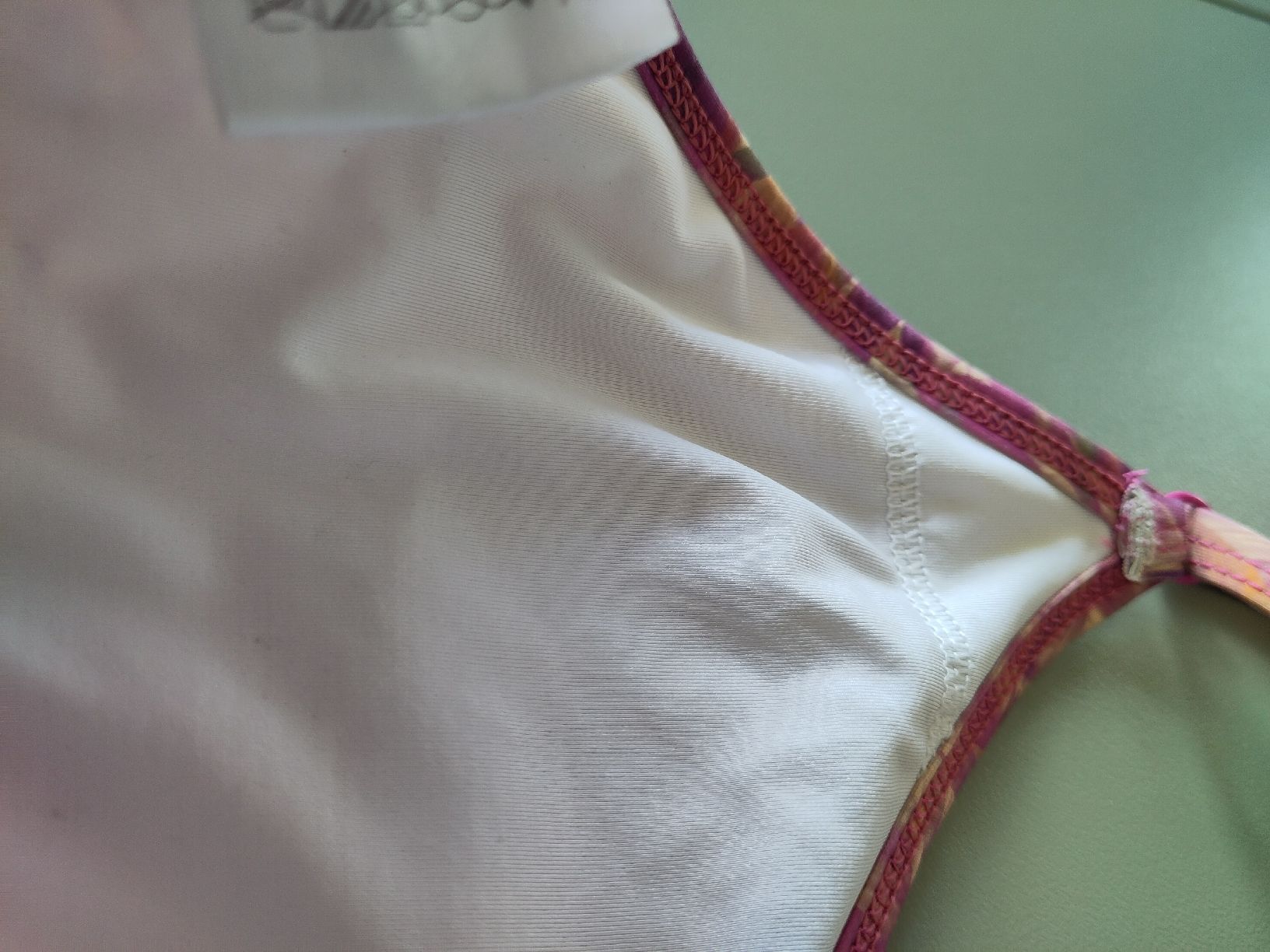 Top: Sport-BH, Bikinitop, running bare, rosa, M/S – Usato da Jona venduto da 2Schnapp 8