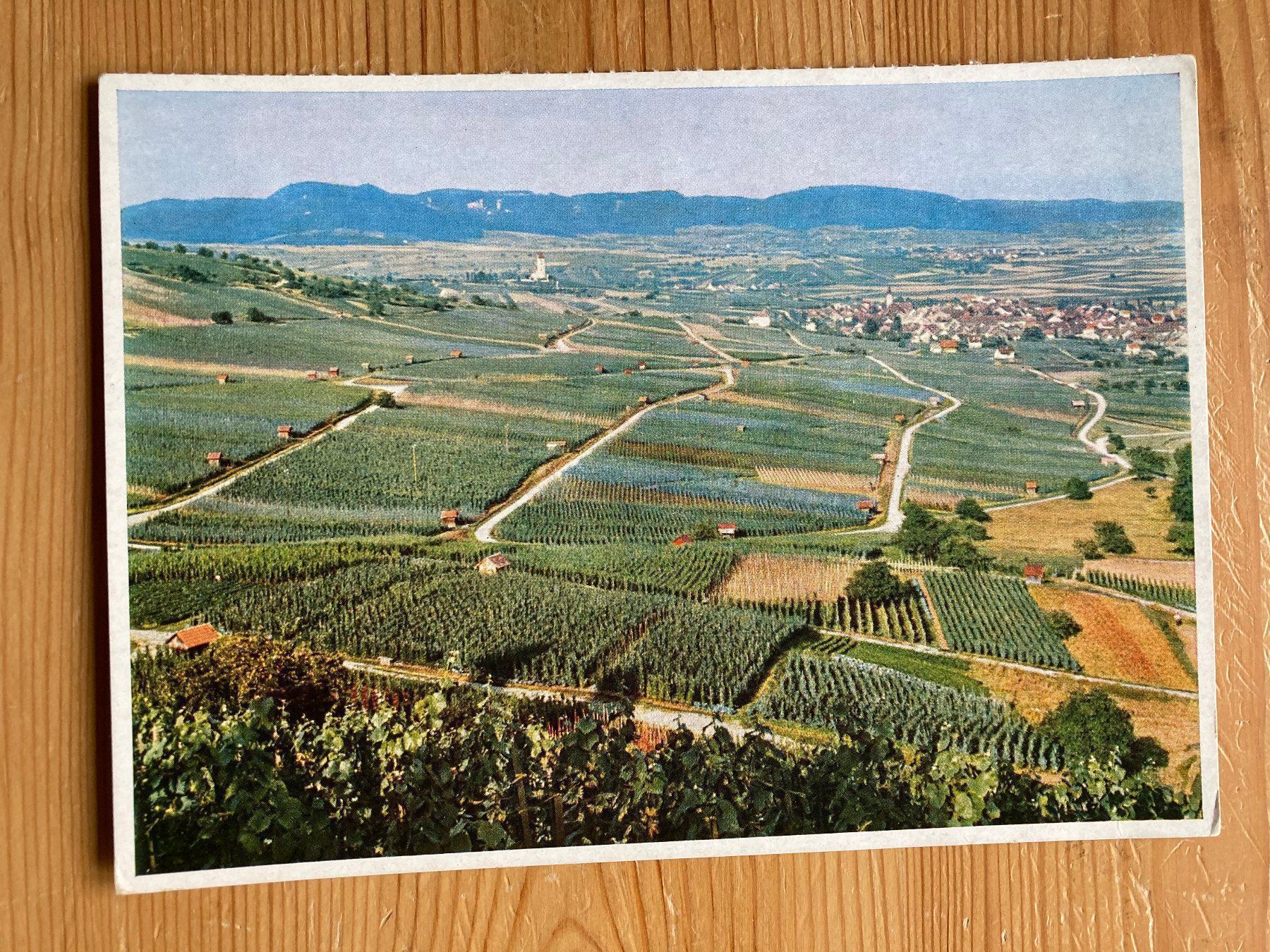 Cartoline postali: Hallau mit Randen - AK – Usato da Oberuzwil venduto da Henri09