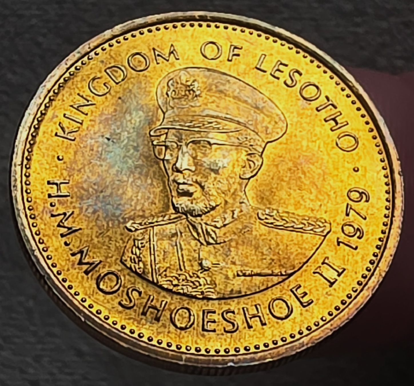Alle Münzen: LESOTHO 5 LISENTE 1979 – Gebraucht aus Winterthur von Creso70 1