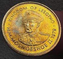 LESOTHO 5 LISENTE 1979 UNZ.