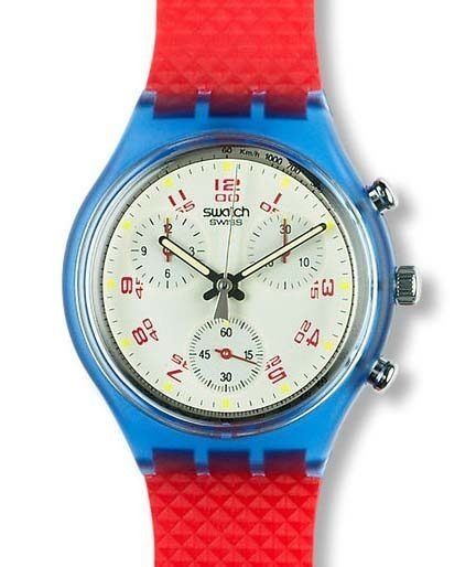 Swatch Uhren: SWATCH Chronograph SCN 103 JFK  von 1992 – Neu und originalverpackt aus Heerbrugg von bue_64
